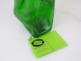 Lampa z butelki zielona Jägermeister duża nr 03