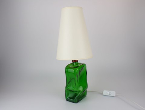 Lampa z butelki zielona Jägermeister duża nr 03 Lampa z butelki zielona Jägermeister duża nr 03