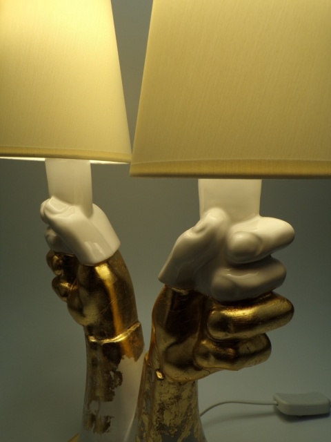 Rzeźba ,,Gest 02 " lampa, 2025